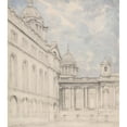thumbnail image 2 of James Holland 20x22 Gold Ornate Framed and Double Matted Museum Art Print Titled - Greenwich, 2 of 4
