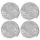 thumbnail image 1 of Lot de 4 housses de protection imperméables en aluminium anti-UV pour pneus de voiture, camion, SUV, camping-car (pour pneus de 2\xa0325 pouces), 1 of 4