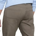 thumbnail image 4 of English Laundry Men’s 4 Way Stretch Fabric Straight Fit Midweight Pant (Tan, 32W x 32L), 4 of 5