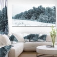 thumbnail image 1 of Arbres d'Hiver Sombres - Impression sur Toile Paysage, 1 of 3