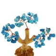 thumbnail image 4 of Feng Shui Crystal Gem Stones Árbol de la fortuna Diámetro de la base del árbol del dinero: Aprox. 5,5 cm / 2,16 pulgadas de altura: aprox. 14 cm / 5,5 Azul Baoblaze Bonsai Crystal Tree, 4 of 8