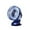 Blue, variant on TaTaai 1Pcs Portable Clip on Fan Battery Operated, Small Powerful 5 Speed Quiet 360° Rotate, USB Rechargeable Mini Personal Cooling Fan for Desk Table Home Office Camping Women Gifts