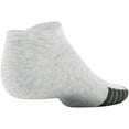 thumbnail image 4 of Under Armour Adult Performance Tech No Show Socks, Multipairs, Steel Assorted (6-Pairs), X-Large, 4 of 4