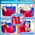 thumbnail image 2 of Oudizz Universal Storage Mesh Accessories for Bogg Bag, Grey, 2 of 7