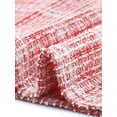 thumbnail image 5 of VESTIDO PINAFORE A-LINE SIN MANGAS DE TWEED A CUADROS PARA MUJERES CHIC XS ROJO Y BLANCO, 5 of 5