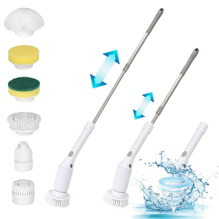 

Naittoop Clearance 2024! Cleaning Brush Telescopic Long Handle Rotating Elbow Cleaning Brush Bathroom Floor Brush Gaps Brush