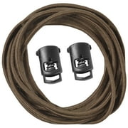 iBungee Stretch Laces with Race Locks - Brown