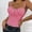 Pink, variant on DuoJiaJ Womens Summer Lace Bustier Mesh Vintage Spaghetti Strap Open Back Boned Corset Going Out Party Crop Top Breathable Yoga Tank Tops for Women