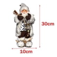 thumbnail image 3 of Decoración de de Papá Noel ,8 pulgadas, decoración de mesa de coleccionables de Navidad de muñeco de Papá Noel grande, adornos de Año Nuevo para fiesta en Baoblaze Muñeca de Papá Noel, 3 of 7