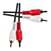 thumbnail image 3 of CableWholesale.com - Audio cable - RCA male to RCA male - 12 ft - shielded - black, 3 of 4