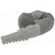 thumbnail image 1 of Cuna De Bebé Que Rodea El Parachoques De La Cama Parachoques De Cuna, Armadura De Estilo Cocodrilo Que Rodea La Cama, Protección De La Cabeza, Decoración,Gray, 1 of 5