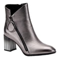 thumbnail image 2 of Azura Spring Step Fabulosa V Collar Ankle Boots for Women - Premium Leather Women's Chelsea Boots with Side Zippers, 2 of 9