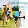 thumbnail image 4 of rabbitgoo Dog Harness  No-Pull Pet Harness with 2 Leash Clips  Adjustable Soft Padded Dog Vest  Reflective No-Choke Pet Oxford Vest with Easy Control Handle for Small Dogs  Beige  XS, 4 of 9