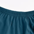 thumbnail image 6 of YOUYEDIAN Boys Cinch Sweatpants Unisex Cotton Comfort Workout Bottoms Summer Lightweight Running Joggers Pants (Dark Green, 13-14 Years), 6 of 7