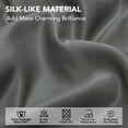 thumbnail image 4 of Deconovo Total Blackout Curtains for Living Room, Thermal Insulated, 2 Panels, 52"x84", Dark Gray, 4 of 9
