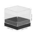 thumbnail image 2 of SOPOTUTU 18pcs Transparent Display Case For Mineral Collection With Specimen Protection, 2 of 6