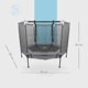 thumbnail image 5 of Trampolin para niños con Postes Acolchonados y Red de Seguridad Trampolin Infantil Seguro Gris Gaon, 5 of 5