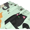 thumbnail image 3 of FREEAMG Cute Cartoon Cat Shower Curtain with Hooks, Waterproof Washable Fabric Shower Curtain for Bathroom Bathtub Decor, 60"x 72", 3 of 6