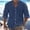 Blue, variant on Men'S Shirts Linen Button Up Shirt For Foreign Trade Summer Beach Shirt Long Sleeved Collar Spring And Summer Casual Daily Clothing Orange M