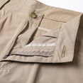 thumbnail image 6 of lcziwo Beach Shorts for Men Big and Tall Summer Casual Cargo Shorts with Multiple Pockets Solid Color Hiking Fishing Chino Shorts Khaki XXXXXL, 6 of 9