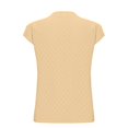 thumbnail image 6 of ATOYSOY Women's Eyelet Loose Tank Tops Tunic Basic Tees Solid Color Camisole V Neck Activewear Girls Summer Workout Sleeveless Trendy Casual Elegant Beige L, 6 of 6
