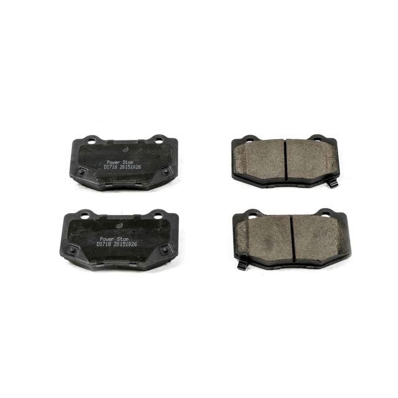 Power Stop Rear Z16 Evolution Ceramic Brake Pads 16-1718 Fits 2016 Ford Mustang