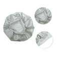 thumbnail image 2 of Unique Bargains 1 Pc High Elasticity Shower Cap for Bathroom Gray Satin Fabric, 2 of 6