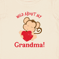 thumbnail image 4 of Inktastic Wild About My Grandma Boys or Girls Baby T-Shirt, 4 of 5
