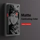 thumbnail image 3 of Funda de teléfono de Anime Hatake Kakashi Narutoes para iPhone 16, 15, 14, 13, 12, 11, Mini Pro Max, X, XR, XSMax, 7, 8 Plus, cubierta transparente mate, 3 of 5