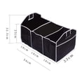 thumbnail image 4 of serony Car Trunk Accessories Organizer Collapsible Toys Food Storage Cargo Container Bags Box Bin, 4 of 8