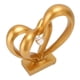 thumbnail image 3 of Escultura de doble corazón Estatuas románticas de resina Escultura de amor para pareja Estatua de amor Aniversario de boda BS20622, 3 of 9