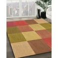 thumbnail image 2 of Ahgly Company Indoor Rectangle Patterned Grapefruit Red Area Rugs, 7' x 10', 2 of 6