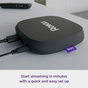Roku Ultra LT Streaming Device 4K/HDR/Dolby Vision with Roku Voice Remote, Private Listening, and Premium HDMI Cable