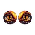 thumbnail image 1 of Popular! Colorful Dragon Eyes Headlight Sticker Headlight Eyes Decal Round Headlight Sticker 3D Stereoscopic Sticker Funny Car Sticker, 1 of 4