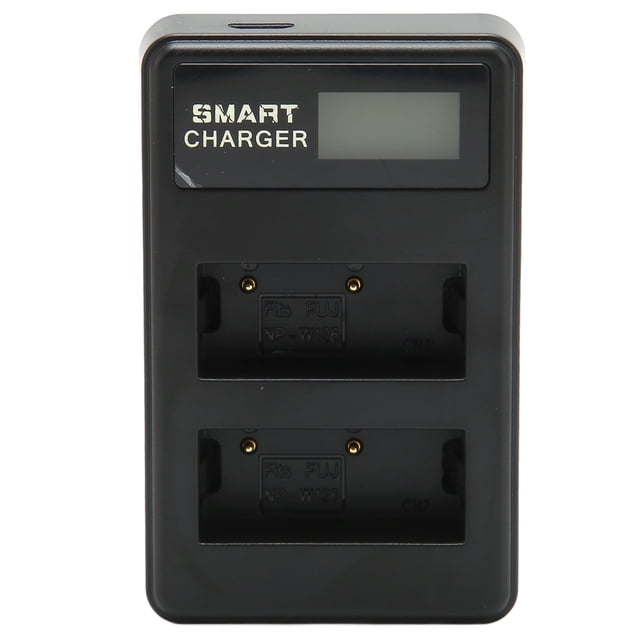 Camera Battery Charging Station, Support Power Display Safe To Use USB Space Saving Digital Camera Battery Dual For XT30 For XS10 For XE4