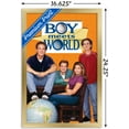 thumbnail image 3 of Boy Meets World - One Sheet Wall Poster, 14.725" x 22.375", Framed, 3 of 6