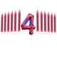 thumbnail image 1 of Themed Print Candle Set Numbers 0-9 + 12 Candles Decorative Birthday Baking Candles, 1 of 5