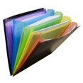 thumbnail image 2 of Clasificador de documentos Rainbow, tamaño carta, negro / multicolor (juego de 12 clasificadores) C-Line 59011-DS, 2 of 2
