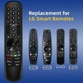 thumbnail image 3 of New replacement LG TV remote for all LG Smart TVs. MR22GA LG Magic Remote with pointer and voice control. Compatible with all 2018-2022 LG TVs. ultra high definition, 3 of 7