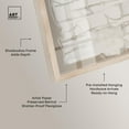 thumbnail image 4 of Neutral Luxe Harmony Set Shadowbox Boho Wall Decor by Art Remedy, Blonde Frame, 40 x 40, 4 of 6