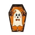 thumbnail image 2 of Custom Vintage Halloween Decor Indoor, Retro Wooden Block for Shelf Decor, Coffin Halloween Decor Halloween Wooden Decorations, Freestanding Tabletop Blocks, 2 of 5