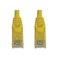 thumbnail image 1 of Eaton Tripp Lite Series Cat6a 10G Snagless Molded UTP Ethernet Cable (RJ45 M/M), PoE, Yellow, 2 ft. (0.6 m) RJ-45 (M) CAT 6a - Câble Réseau - à RJ-45 (M) - 2 Pieds - 0.2 Po - UTP - - IEEE 802.3an/IEEE 802.3af/IEEE 802.3at - cm - Moulé, Sans Accroc, Échappé - Jaune - pour P/N: N235-001-WH-6AD, N238-001-GY-TFA, N254-024A, N254-024-001-6AD, 1 of 3