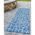 thumbnail image 4 of Outdoor Gallery Collection Area Rug Light Aqua - 8'x11'4", 4 of 5