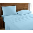thumbnail image 2 of MHF Home Crystal Blue Sheet Set Twin, 2 of 7