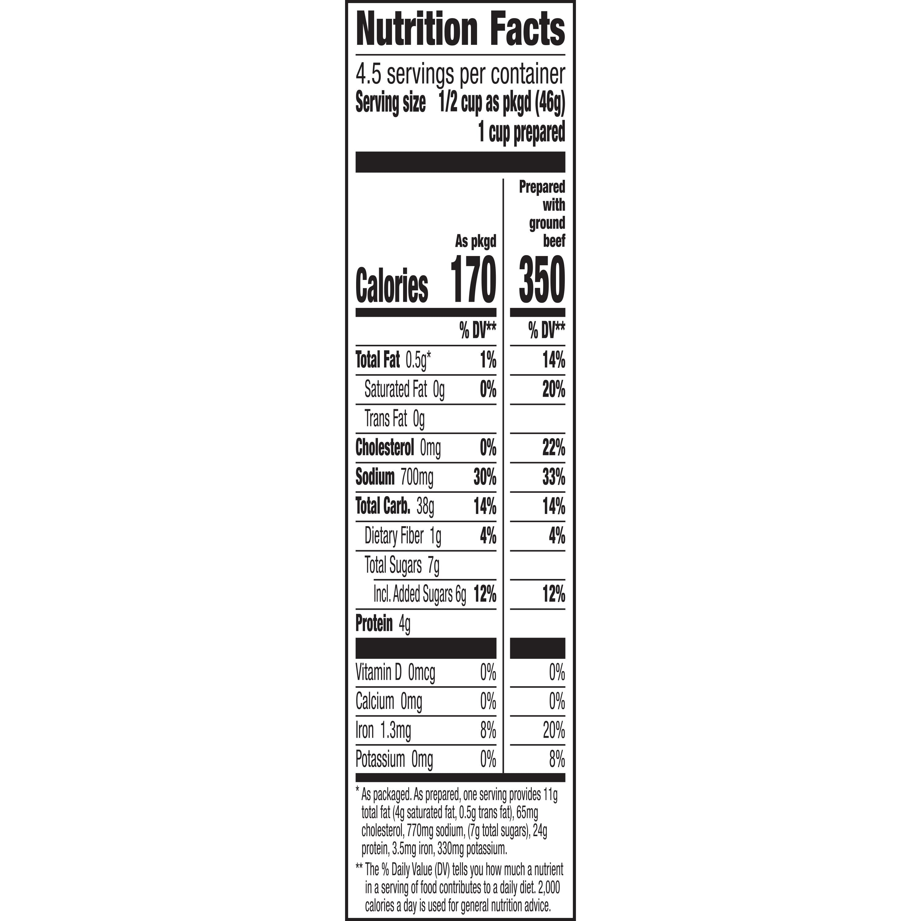(8 pack) Hamburger Helper Pasta Tomato Basil Penne, 7.4 Ounces Box