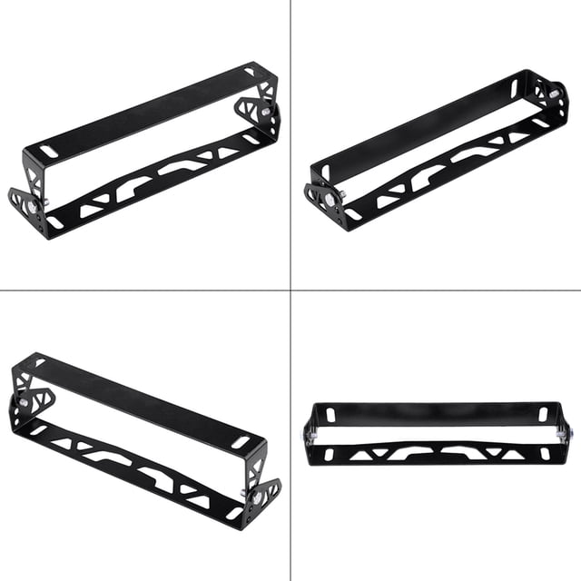 Universal Car Styling Aluminum License Plate Frame Adjustable Racing Number Holder 5 Colors