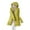 Green, variant on Dpytoraw Women's Solid Color Mid Length Hooded Down Jacket With Drawstring Slim Fit Outerwear