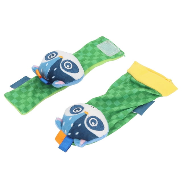Rattle Wrist Rattle Foot Finder Socks Set Cute 3D Shape Baby Infant Rattle Socks Toys Brain Development Infant Toys