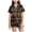 H4-AG, variant on sdbrld Christmas Pjs for Kids Girls Pajamas Cute Short Sleeve Button Down Shirt and Shorts 2Pcs Matching Set Sizes 10-11 Years