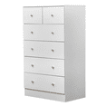 thumbnail image 6 of GZXS 6-Drawer Dresser for Bedroom, Chest of Drawers for Closet, Hallway, Entryway, Living Room, Easy Assembly, White, 6 of 10